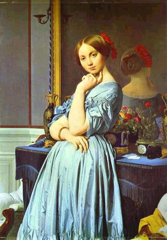 Jean Auguste Dominique Ingres Portrait of Countess D'Haussonville.